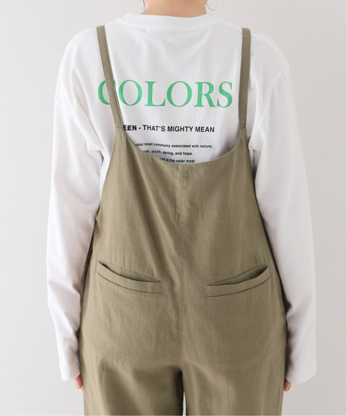 JOURNAL STANDARD relume（ジャーナルスタンダード　レリューム）の「ツイルワイドサロペット（サロペット/オーバーオール・レディース・ホワイト/ブラック/カーキ・FREE）」の14枚目の写真