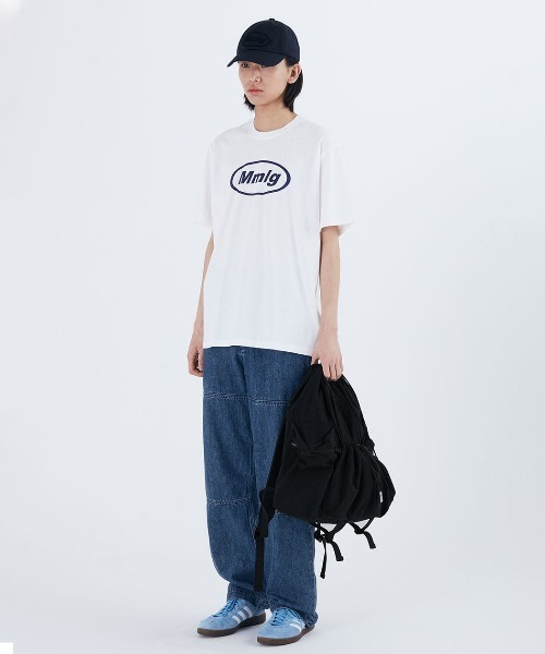 87mm(87mm)の「【87MM / Mmlg】MMLG HF-T / パルチムエムエム MMLG HF ブランドロゴ Tシャツ(Tシャツ/カットソー・レディース・ブラック/ホワイト・LARGE/MEDIUM/SMALL/X-SMALL)」の4枚目の写真