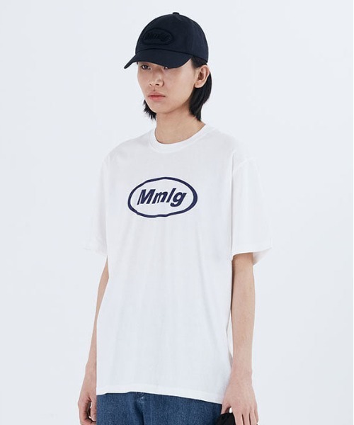 87mm(87mm)の「【87MM / Mmlg】MMLG HF-T / パルチムエムエム MMLG HF ブランドロゴ Tシャツ(Tシャツ/カットソー・レディース・ブラック/ホワイト・LARGE/MEDIUM/SMALL/X-SMALL)」の3枚目の写真
