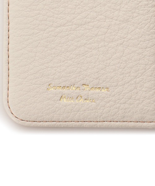 Samantha Thavasa Petit Choice（サマンサタバサ　プチチョイス）の「iPhone12-12proケース 手帳型（スマホケース/カバー・レディース・グレイッシュベージュ/グリーン/イエロー/ピンク・FREE）」の10枚目の写真