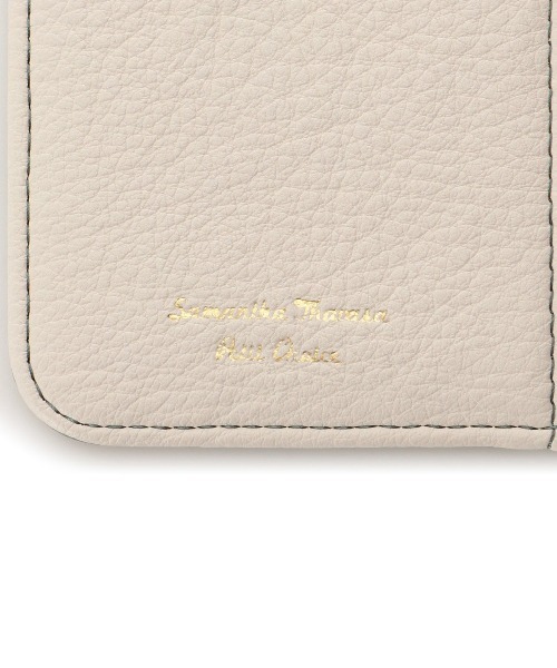 Samantha Thavasa Petit Choice（サマンサタバサ　プチチョイス）の「iPhone12-12proケース 手帳型（スマホケース/カバー・レディース・グレイッシュベージュ/グリーン/イエロー/ピンク・FREE）」の20枚目の写真