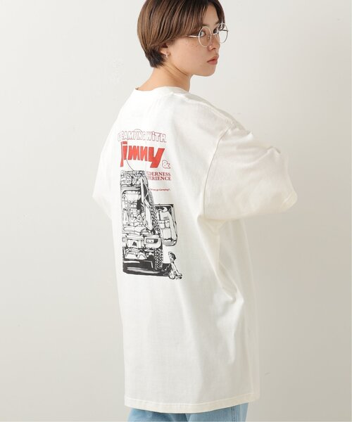 DOUBLE NAME（ダブルネーム）の「Jimny×WILDERNESS EXPERIENCE DOUBLE NAME別注 BIG TEEワンピース（ワンピース・レディース・グリーン/スミクロ/キナリ・FREE）」の9枚目の写真