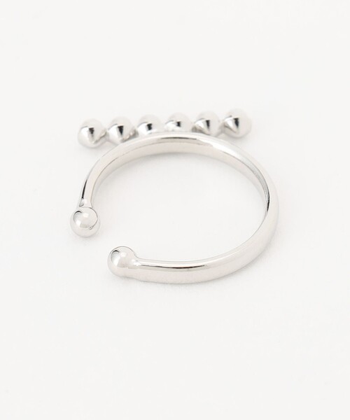 J.PRESS(ジェイプレス)の「【WEB限定】2way ラインパール イヤカフ リング(イヤリング・レディース・シルバー系/ゴールド系・F)」の9枚目の写真