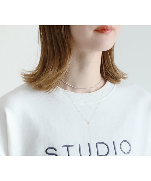 reca(レカ)の「刺繍ロゴロンTシャツ(Tシャツ/カットソー・レディース・ブラック/グレー/オフホワイト・FREE)」の8枚目の写真