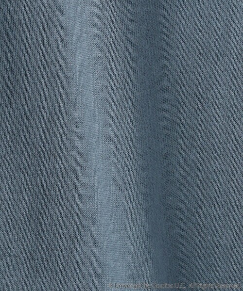 FREAK'S STORE（フリークスストア）の「JAWS/ジョーズ 【WEB限定】 KID’S 別注 ビッグシルエット バックプリント クルーネックTシャツ（Tシャツ/カットソー・キッズ・グリーン/ホワイト/ブラック/グレー/サックスブルー・120/130/140/150）」の12枚目の写真