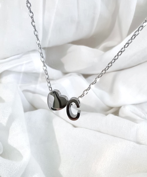 blackdia ocean(ブラックダイヤオーシャン)の「blackdia ocean ハートイニシャルネックレス(ネックレス・レディース・A/C/E/H/I/J/K/M/T/Y・45cm)」の15枚目の写真