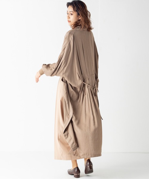 MILLION CARATS（ミリオンカラッツ）の「スラブロングカーディガン（シャツ/ブラウス・レディース・ベージュ/オフホワイト・FREE）」の16枚目の写真