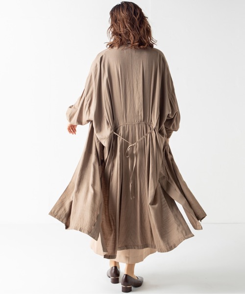 MILLION CARATS（ミリオンカラッツ）の「スラブロングカーディガン（シャツ/ブラウス・レディース・ベージュ/オフホワイト・FREE）」の18枚目の写真