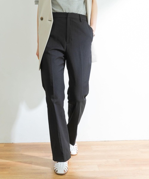 URBAN RESEARCH（アーバンリサーチ）の「綿麻オックスフレアーパンツ（その他パンツ・レディース・ブラウン系その他/ブラック/レッド系その他・38/36/34）」の20枚目の写真