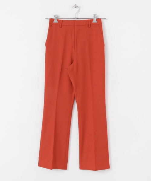 URBAN RESEARCH（アーバンリサーチ）の「綿麻オックスフレアーパンツ（その他パンツ・レディース・ブラウン系その他/ブラック/レッド系その他・38/36/34）」の5枚目の写真