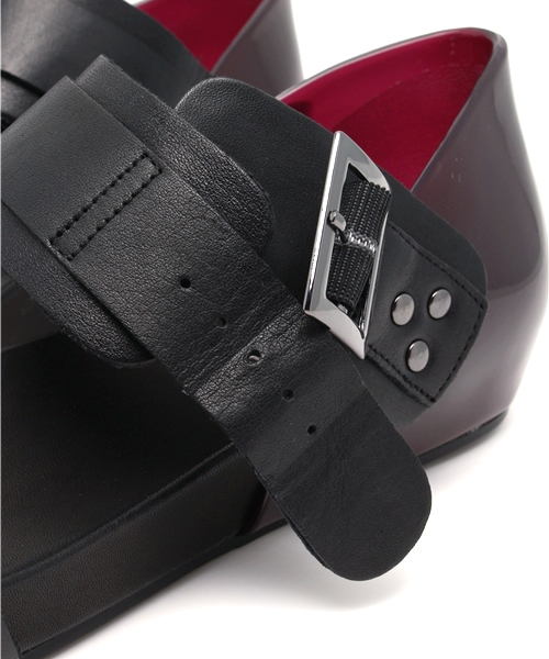 MIDWEST（ミッドウエスト）の「UNITED NUDE  『Apollo Lo』 フラットサンダル（サンダル・レディース・ブラック/ワイン/ローズ・36/38/37/35）」の12枚目の写真