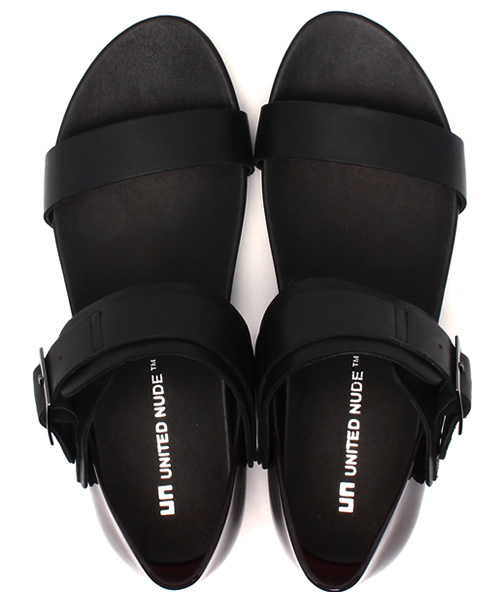 MIDWEST（ミッドウエスト）の「UNITED NUDE  『Apollo Lo』 フラットサンダル（サンダル・レディース・ブラック/ワイン/ローズ・36/38/37/35）」の10枚目の写真