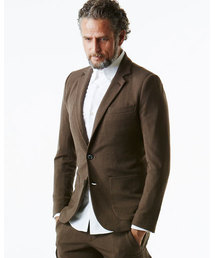 1 piu 1 uguale 3�i�E�m �s�D �E�m �E�O�@�[�� �g���j�́utailored rib jacket�i�e�[���[�h�W���P�b�g�j�v