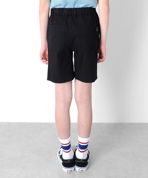 GLAZOS（グラソス）の「コットンストレッチ・刺繍ロゴショートパンツ（その他パンツ・キッズ・オレンジ/カーキ/ブラック/サックスブルー/ベージュ・130cm/150cm/170cm/140cm/160cm）」の11枚目の写真