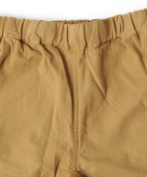 GLAZOS（グラソス）の「コットンストレッチ・刺繍ロゴショートパンツ（その他パンツ・キッズ・オレンジ/カーキ/ブラック/サックスブルー/ベージュ・130cm/150cm/170cm/140cm/160cm）」の12枚目の写真