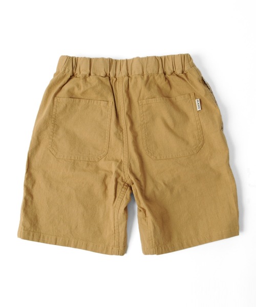 GLAZOS（グラソス）の「コットンストレッチ・刺繍ロゴショートパンツ（その他パンツ・キッズ・オレンジ/カーキ/ブラック/サックスブルー/ベージュ・130cm/150cm/170cm/140cm/160cm）」の17枚目の写真