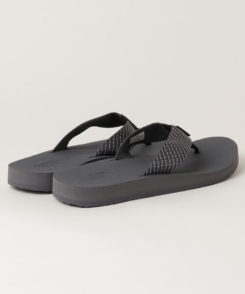 THE NORTH FACE（ザノースフェイス）の「THE NORTH FACE Fluffy Flip-Flop Repente（サンダル・メンズ・ブラック/グレー/ライトグレー・8/9/10）」の4枚目の写真
