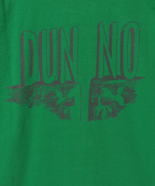 Dunno(ドノウ)の「DUNNO / プリントカットソー《ESTNATION EXCLUSIVE》(Tシャツ/カットソー・メンズ・グリーン・SMALL/MEDIUM/LARGE)」の3枚目の写真