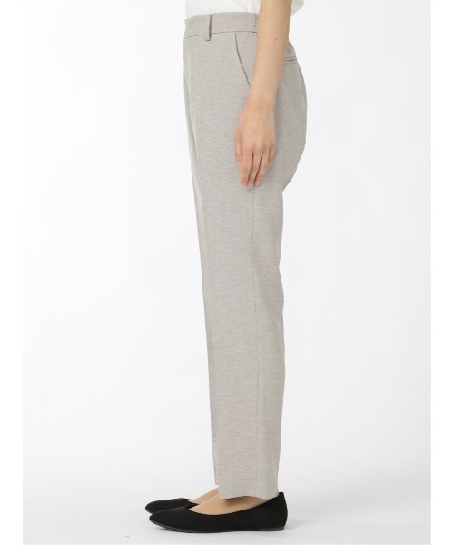 【NEW】m．f．エディトリアル/リネンライク セットアップ テーパードパンツ ベージュ m.f.エディトリアル レディース リネンライク セットアップ テーパード