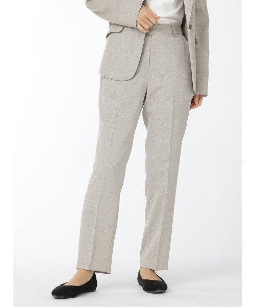 m.f.エディトリアル レディース リネンライク セットアップ テーパード