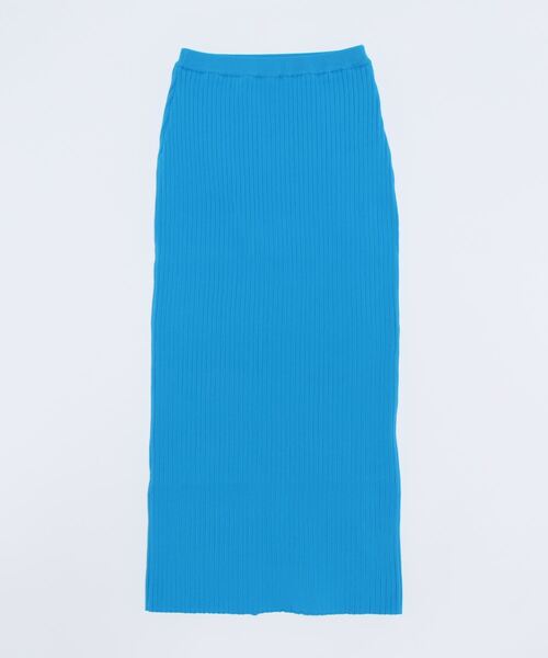 CREOLME(クレオルム)の「(CREOLME)リブニットスカート(スカート・レディース・ネイビー/ピンク/イエロー/ブルー・SMALL/MEDIUM)」の18枚目の写真