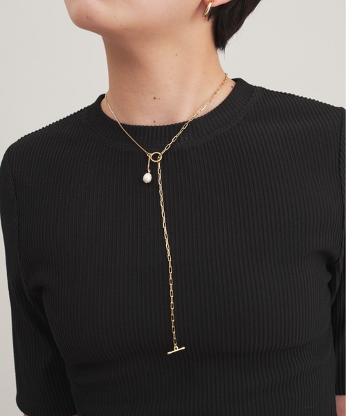 Aunt Marie's（アントマリーズ）の「【 アレルギー対応 】淡水パールロングチェーンネックレス / マルチウェイネックレス　/ ニッケルフリー（ネックレス・レディース・シルバー/ゴールド・FREE）」の14枚目の写真