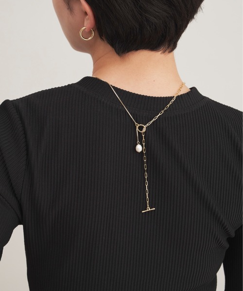 Aunt Marie's（アントマリーズ）の「【 アレルギー対応 】淡水パールロングチェーンネックレス / マルチウェイネックレス　/ ニッケルフリー（ネックレス・レディース・シルバー/ゴールド・FREE）」の17枚目の写真