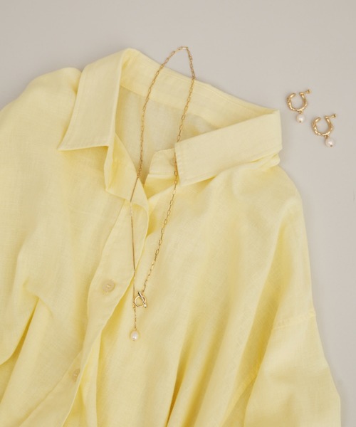 Aunt Marie's（アントマリーズ）の「【 アレルギー対応 】淡水パールロングチェーンネックレス / マルチウェイネックレス　/ ニッケルフリー（ネックレス・レディース・シルバー/ゴールド・FREE）」の21枚目の写真