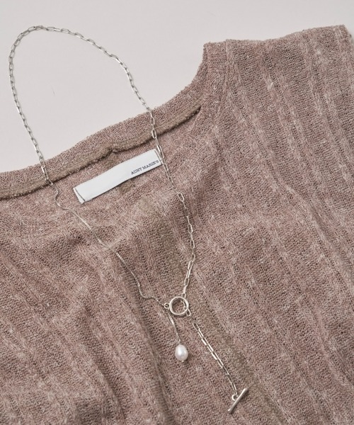 Aunt Marie's（アントマリーズ）の「【 アレルギー対応 】淡水パールロングチェーンネックレス / マルチウェイネックレス　/ ニッケルフリー（ネックレス・レディース・シルバー/ゴールド・FREE）」の20枚目の写真