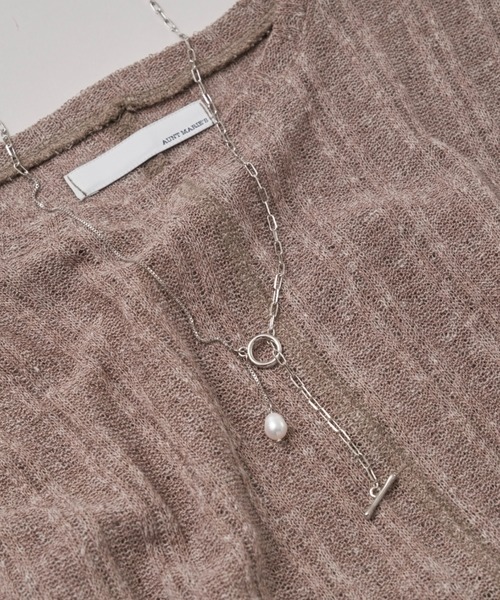 Aunt Marie's（アントマリーズ）の「【 アレルギー対応 】淡水パールロングチェーンネックレス / マルチウェイネックレス　/ ニッケルフリー（ネックレス・レディース・シルバー/ゴールド・FREE）」の12枚目の写真