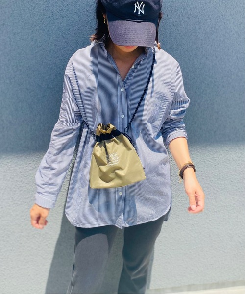 FREDRIK PACKERS(フレドリックパッカーズ)の「FREDRIK PACKERS /フレドリックパッカーズ 210D PINION POUCH(ショルダーバッグ・レディース・ブラック/カーキ/グリーン系その他/ホワイト/レオパード/イエロー/ネイビー/シルバー/パープル・ONESIZE)」の3枚目の写真