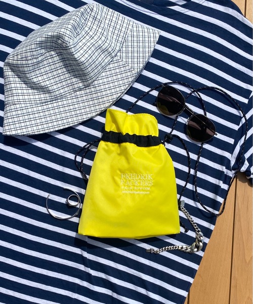 FREDRIK PACKERS(フレドリックパッカーズ)の「FREDRIK PACKERS /フレドリックパッカーズ 210D PINION POUCH(ショルダーバッグ・レディース・ブラック/カーキ/グリーン系その他/ホワイト/レオパード/イエロー/ネイビー/シルバー/パープル・ONESIZE)」の7枚目の写真