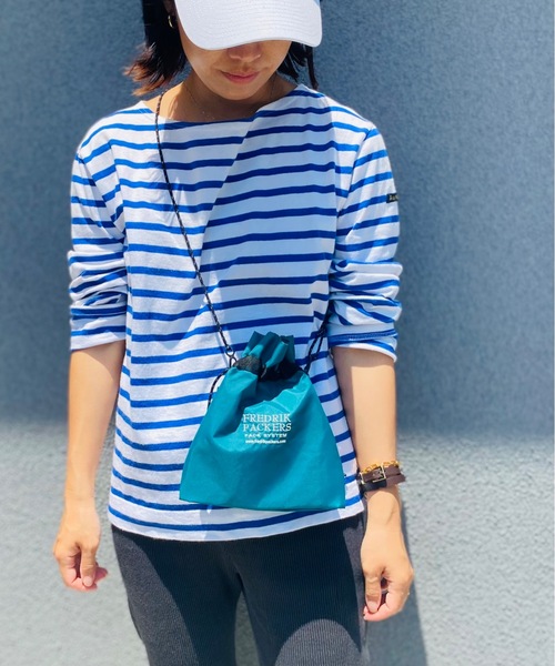 FREDRIK PACKERS(フレドリックパッカーズ)の「FREDRIK PACKERS /フレドリックパッカーズ 210D PINION POUCH(ショルダーバッグ・レディース・ブラック/カーキ/グリーン系その他/ホワイト/レオパード/イエロー/ネイビー/シルバー/パープル・ONESIZE)」の13枚目の写真