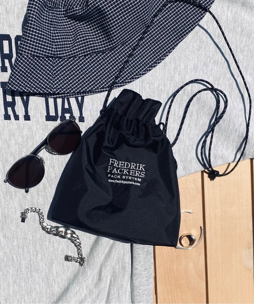 FREDRIK PACKERS(フレドリックパッカーズ)の「FREDRIK PACKERS /フレドリックパッカーズ 210D PINION POUCH(ショルダーバッグ・レディース・ブラック/カーキ/グリーン系その他/ホワイト/レオパード/イエロー/ネイビー/シルバー/パープル・ONESIZE)」の20枚目の写真