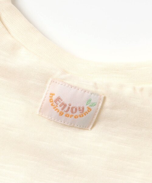 apres les cours(アプレレクール)の「トロピカルモチーフTシャツ(Tシャツ/カットソー・キッズ・アイボリー/キナリ・140/110/100/90/130/120/80)」の16枚目の写真