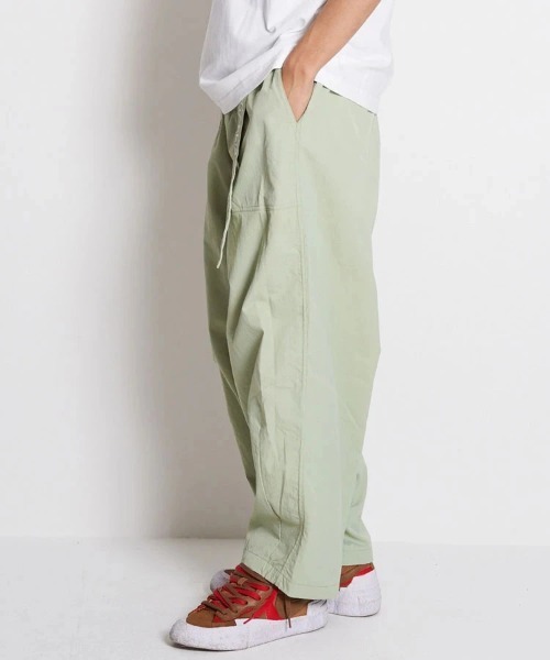 GALLIS ADDICTION（ガリスアディクション）の「GA.NEW.H.D. NYLON PANTS（カーゴパンツ・メンズ・ブラック/ライトグリーン・M/L）」の7枚目の写真