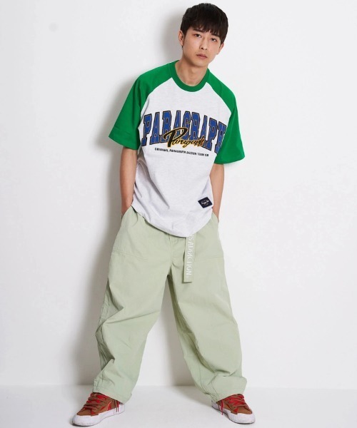 GALLIS ADDICTION（ガリスアディクション）の「GA.NEW.H.D. NYLON PANTS（カーゴパンツ・メンズ・ブラック/ライトグリーン・M/L）」の10枚目の写真
