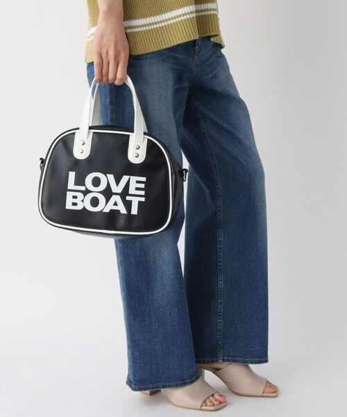 Ober Tashe(オーバータッシェ)の「LOVEBOATボストンバッグ(ボストンバッグ・レディース・ホワイト/ブラック・FREE)」の14枚目の写真