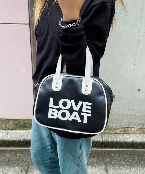 Ober Tashe(オーバータッシェ)の「LOVEBOATボストンバッグ(ボストンバッグ・レディース・ホワイト/ブラック・FREE)」の15枚目の写真