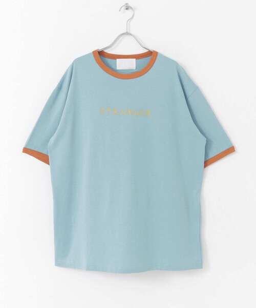 URBAN RESEARCH（アーバンリサーチ）の「URBAN RESEARCH iD　STRANGERリンガーTシャツ（Tシャツ/カットソー・メンズ・ホワイト/グリーン/ブルー・LARGE/MEDIUM）」の3枚目の写真