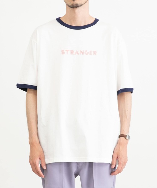 URBAN RESEARCH（アーバンリサーチ）の「URBAN RESEARCH iD　STRANGERリンガーTシャツ（Tシャツ/カットソー・メンズ・ホワイト/グリーン/ブルー・LARGE/MEDIUM）」の11枚目の写真