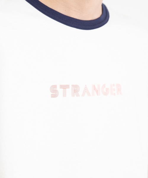 URBAN RESEARCH（アーバンリサーチ）の「URBAN RESEARCH iD　STRANGERリンガーTシャツ（Tシャツ/カットソー・メンズ・ホワイト/グリーン/ブルー・LARGE/MEDIUM）」の14枚目の写真