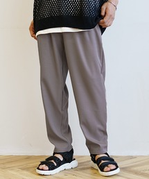 【MinoriTY】とろみ素材リラックスイージーパンツ テーパードパンツ スラックス メンズ 部屋着 秋服 夏服