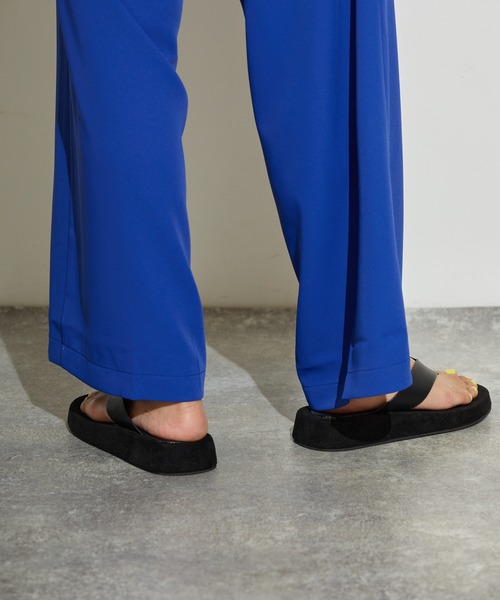 L.H.P（エルエイチピー）の「courage/クラージュ/トングサンダル（サンダル・レディース・ホワイト/ブラック・S/M/L）」の12枚目の写真