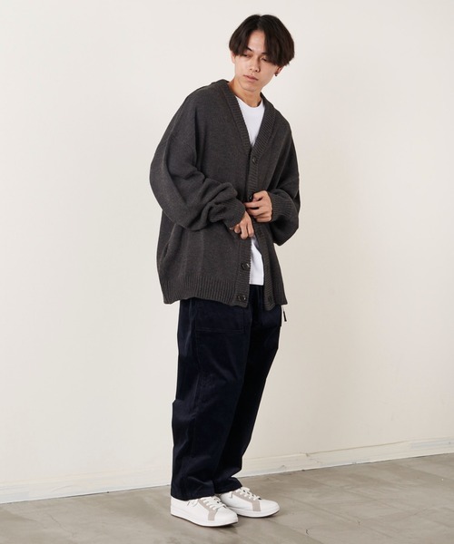 Gramicci（グラミチ）の「【GRAMICCI/グラミチ】CORDUROY LOOSE TAPERED PANTS / ルーズテーパードコーデュロイパンツ G2FU-P006（その他パンツ・メンズ・ネイビー/ベージュ/オリーブ/ブラウン・SMALL/X-LARGE/MEDIUM/LARGE）」の14枚目の写真