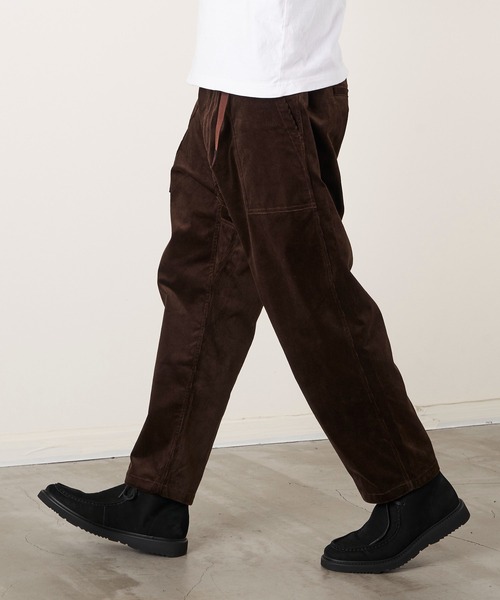 Gramicci（グラミチ）の「【GRAMICCI/グラミチ】CORDUROY LOOSE TAPERED PANTS / ルーズテーパードコーデュロイパンツ G2FU-P006（その他パンツ・メンズ・ネイビー/ベージュ/オリーブ/ブラウン・SMALL/X-LARGE/MEDIUM/LARGE）」の7枚目の写真