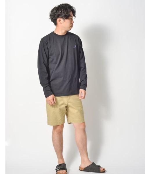 Snow Peak(スノーピーク)の「Sierra Cup L/S T shirt(Tシャツ/カットソー・メンズ・ホワイト/ブラック/グリーン・LARGE/MEDIUM/SMALL/X-LARGE)」の3枚目の写真