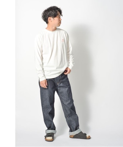 Snow Peak(スノーピーク)の「Sierra Cup L/S T shirt(Tシャツ/カットソー・メンズ・ホワイト/ブラック/グリーン・LARGE/MEDIUM/SMALL/X-LARGE)」の5枚目の写真