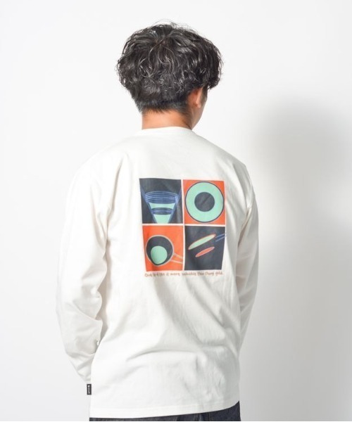 Snow Peak(スノーピーク)の「Sierra Cup L/S T shirt(Tシャツ/カットソー・メンズ・ホワイト/ブラック/グリーン・LARGE/MEDIUM/SMALL/X-LARGE)」の7枚目の写真