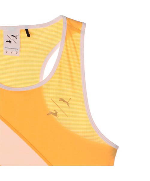 PUMA（プーマ）の「PUMA プーマ ウィメンズ PUMA x TRACKSMITH タンクトップ（タンクトップ・レディース・マスタード/ホワイト/ブルー・X-SMALL/MEDIUM/SMALL/LARGE）」の12枚目の写真